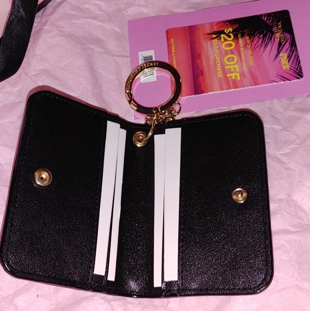 Victoria Secrets Card Case Keyring - Picture 3 of 3